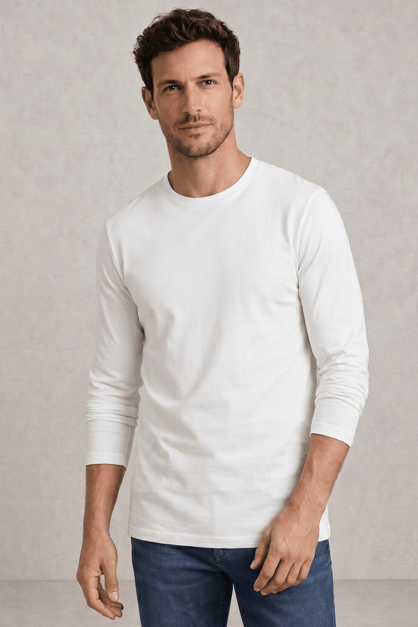 Tee shirt manches longues matière douce