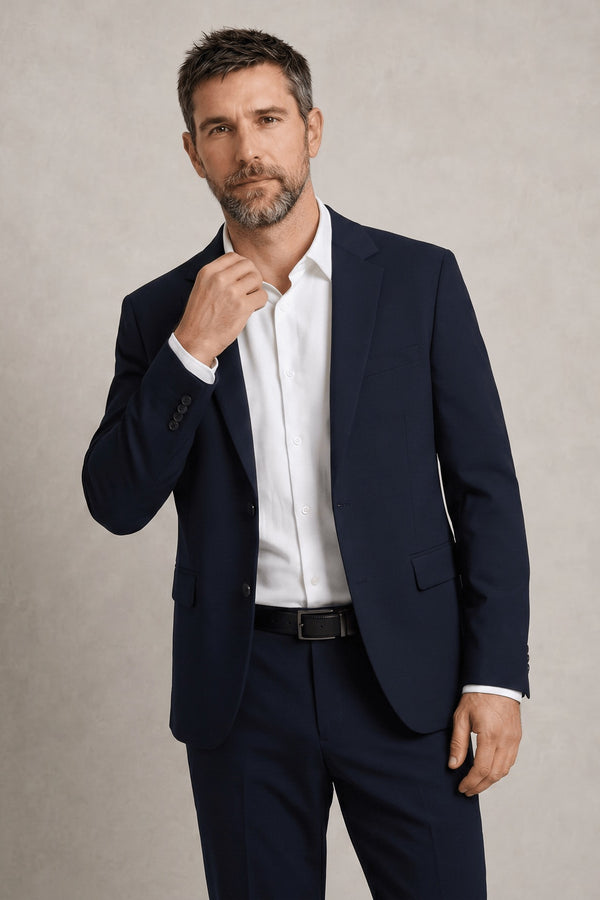 Veste de costume confort unie