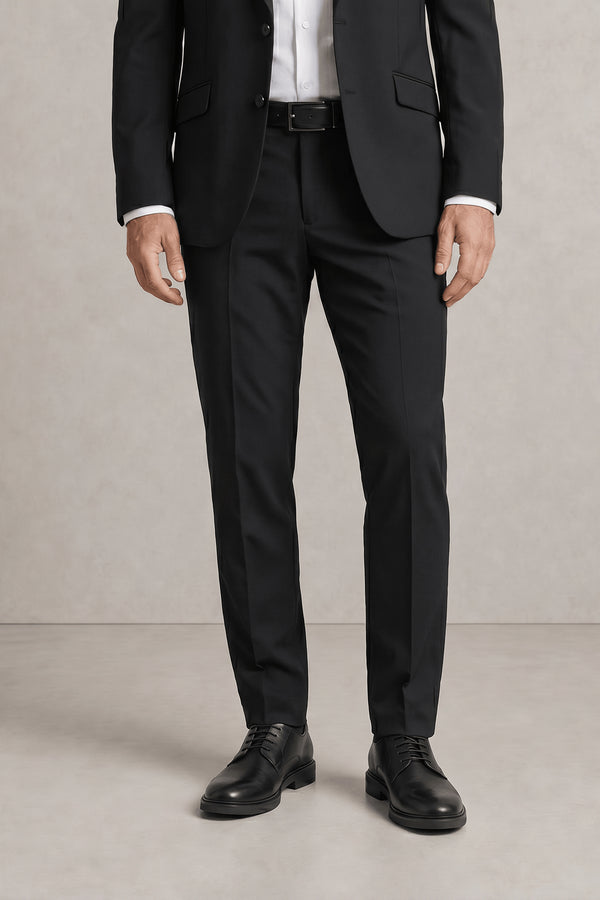 Pantalon de costume confort uni