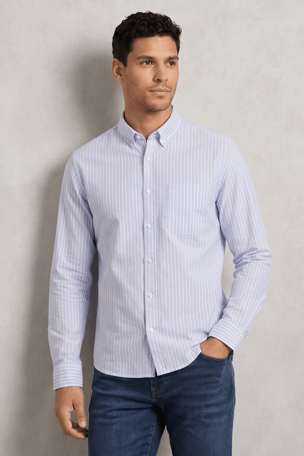 Chemise oxford rayée - le parfait by JULES