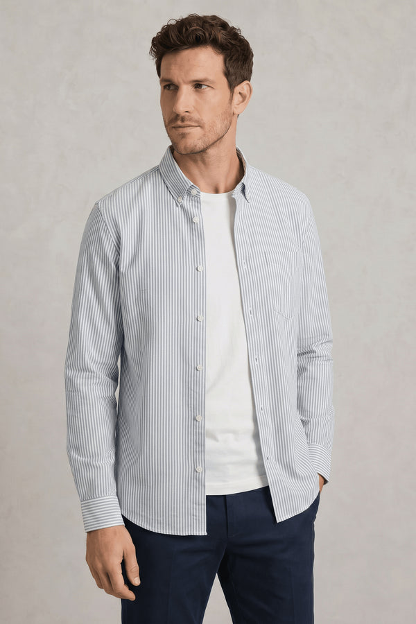 Chemise oxford rayée - le parfait by JULES