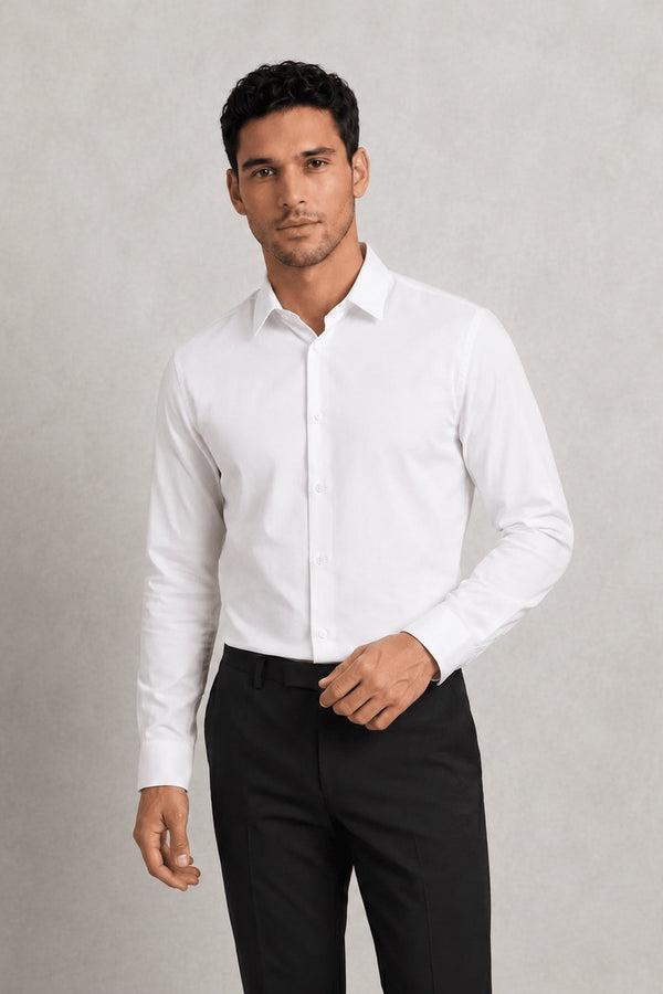 Chemise regular unie