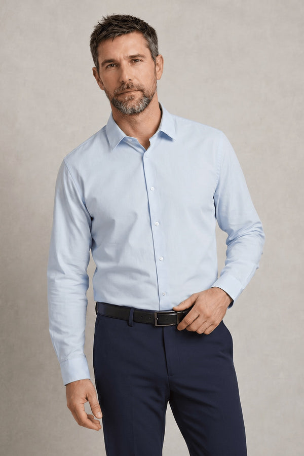 Chemise regular unie