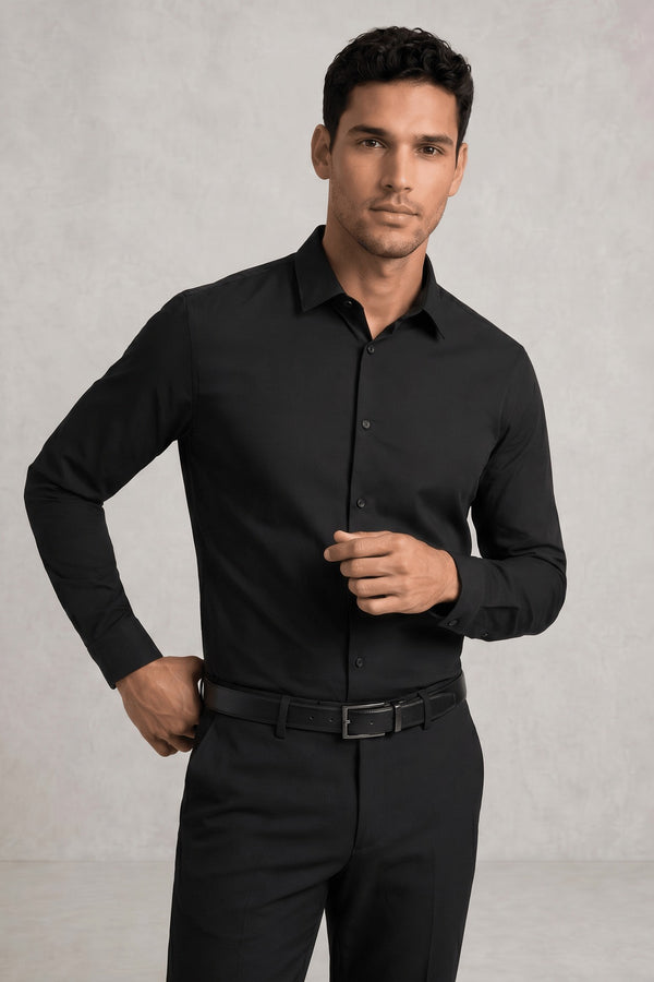 Chemise extra slim unie