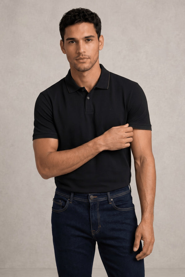 Polo manches courtes uni - le parfait by JULES
