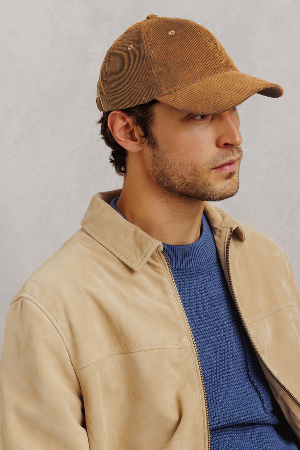 Casquette en velours