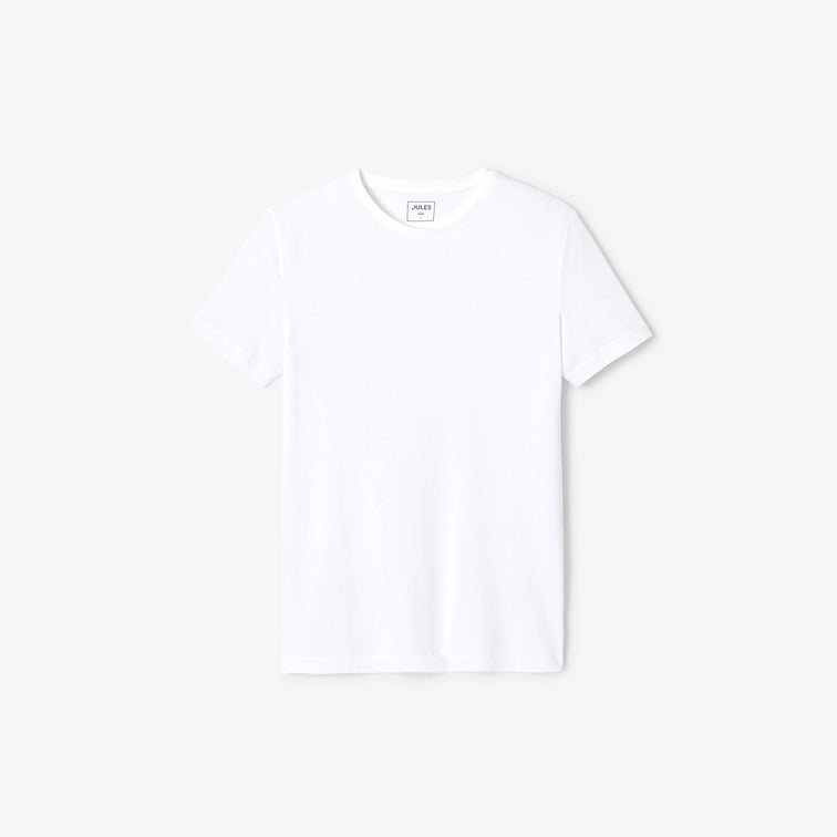 Tee shirt col rond coton