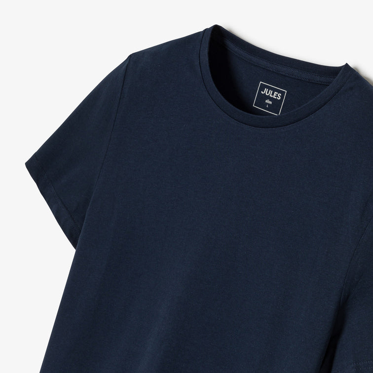 Tee shirt col rond coton