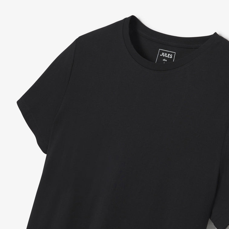 Tee shirt col rond coton