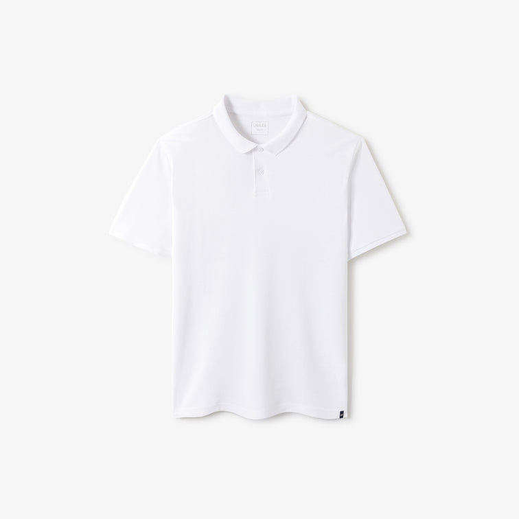 Polo manches courtes piqué uni