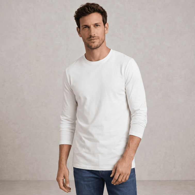 Tee shirt manches longues matière douce