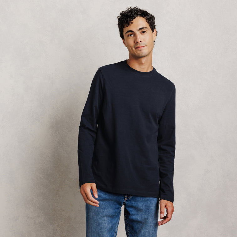 Tee shirt manches longues matière douce