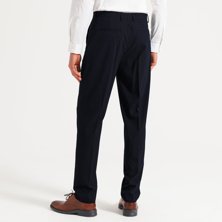 Pantalon de costume confort uni