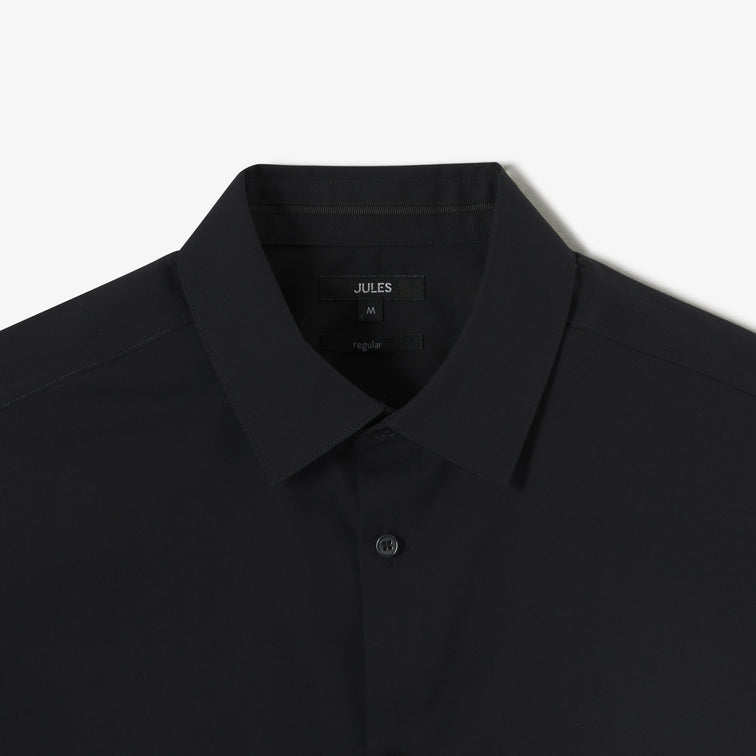 Chemise sans repassage en coton regular