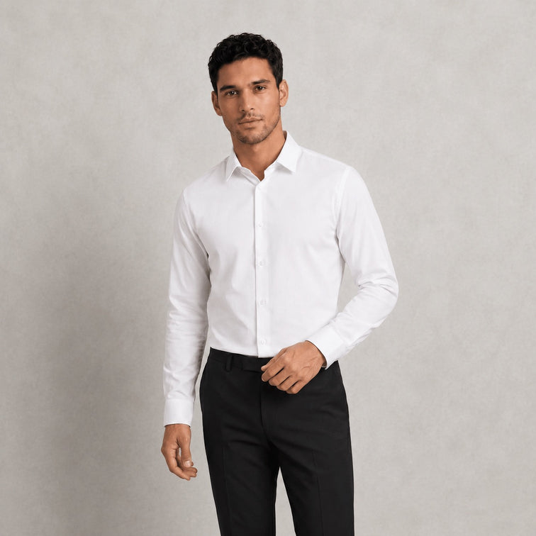 Chemise regular unie