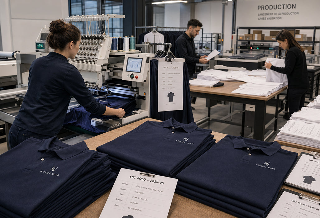 Nous lançons la production